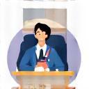 Icon representing online courses